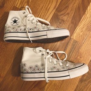 Converse Floral High Tops